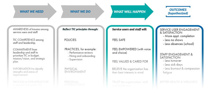 Trauma Informed Care Logic Model thumbnail